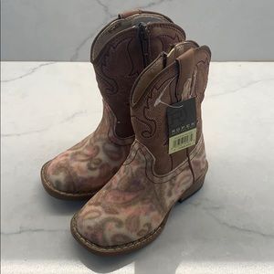 Toddler girl cowboy boots 5